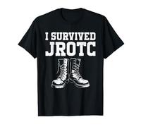 I Survived JROTC Student Military Cadet ROTC Value Graphic T-Shirt