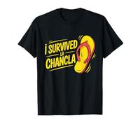 I Survived La Chancla Flip Flop Funny T-Shirt