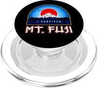 I Survived Mt. Fuji Climbing Fujiyama Mountain Japan Hiking PopSockets PopGrip for MagSafe