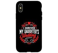 I Survived My Daughter's Wedding Father Of The Bride Dad Case for iPhone X/XS
