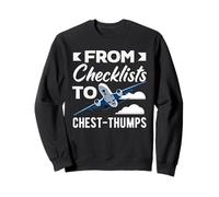 I Survived My First Solo Flight Aviation Sweatshirt