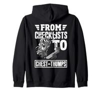 I Survived My First Solo Flight Aviation Zip Hoodie