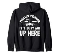 I Survived My First Solo Flight Aviation Zip Hoodie