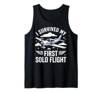 I Survived My First Solo Flight Tank Top
