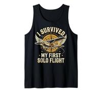 I Survived My First Solo Flight Tank Top