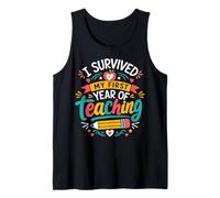 I Survived My First Year of Teaching Tank Top