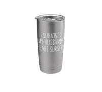 I Survived My Husband's Heart Surgery Stainless Steel Insulated Tumbler