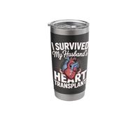 I Survived My Husband's Heart Transplant Stainless Steel Insulated Tumbler