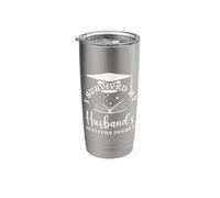 I Survived My Husband's Masters Degree 2026 Funny Graduation Stainless Steel Insulated Tumbler