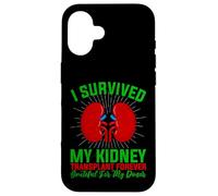 I Survived My Kidney Transplant - Organ Transplant Surgery Case for iPhone 16