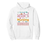 i survived my moms nursing degree graduation graduate Pullover Hoodie