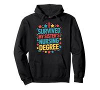 I Survived My Sister'S Nursing Degree, Sis Nurse Graduation Pullover Hoodie