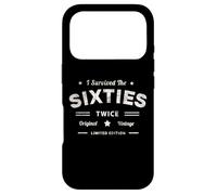 I SURVIVED My SIXTIES Twice 70th Birthday Joke 60s Survivor Case for iPhone 17 Pro