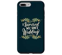 I Survived My Son's Wedding Parental Triumph Mom Dad Floral Case for iPhone 7 Plus/8 Plus