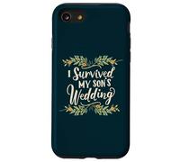 I Survived My Son's Wedding Parental Triumph Mom Dad Floral Case for iPhone SE (2020) / 7/8
