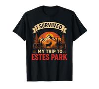 I Survived My Trip to Estes Park T-Shirt Simple City T-Shirt