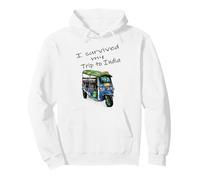 I survived my trip to India Pullover Hoodie