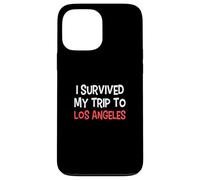 I Survived My Trip To LOS ANGELES T-Shirt Simple City Case for iPhone 13 Pro Max