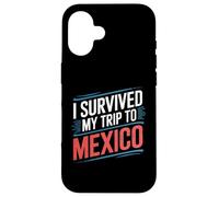I Survived My Trip To MEXICO T-Shirt Simple City MEXICO Case for iPhone 16
