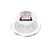 I Survived My Trip To NYC Manhattan Travel Souvenir PopSockets PopGrip for MagSafe