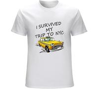 I Survived My Trip to NYC Men's T-Shirt Unisex White Men Tees