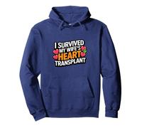 I Survived My Wife's Heart Transplant Supportive Husband Pullover Hoodie