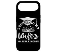 I Survived My Wife's Masters Degree 2026 Funny Graduation Case for iPhone Air