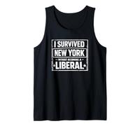 I Survived New York Without Becoming Liberal Tank Top