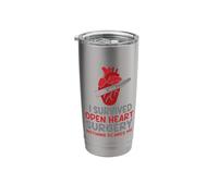 I Survived Open Heart Surgery - Open Heart Surgery Stainless Steel Insulated Tumbler
