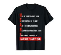 I Survived Open Heart Surgery T-Shirt