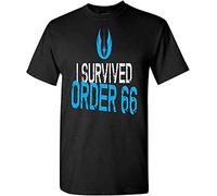 I Survived Order 66 Men T Shirt Blacks Black