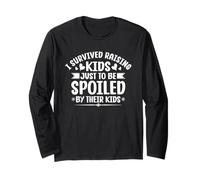 I Survived Raising Kids Grandma Mama Nana Mimi Grammie Gigi Long Sleeve T-Shirt