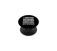 I Survived Reading Banned Books Book W reedom Reader PopSockets Adhesive PopGrip