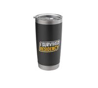 I Survived Residency Medical Professional Stainless Steel Insulated Tumbler