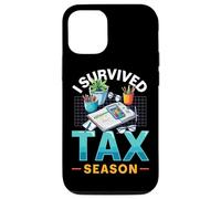 I Survived Tax Season - Funny Bookkeeping Accountant Case for iPhone 12/12 Pro