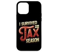 I Survived Tax Season - Funny Bookkeeping Accountant Case for iPhone 12 mini