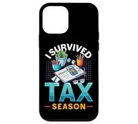 I Survived Tax Season - Funny Bookkeeping Accountant Case for iPhone 12 mini