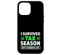 I Survived Tax Season Funny Self Employed Accountant Case for iPhone 12 Pro Max