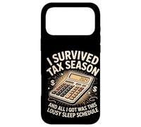 I Survived Tax Season Lousy Sleep Schedule 2024 Case for iPhone 17 Pro Max