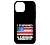 I Survived Teenage Daughter Parenting Mom Dad Teenager Girl Case for iPhone 12 mini