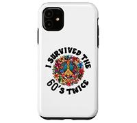 I Survived The 60s Sixties Twice 70th Birthday 60th Funny Case for iPhone 11