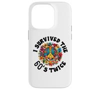I Survived The 60s Sixties Twice 70th Birthday 60th Funny Case for iPhone 14 Pro