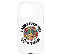 I Survived The 60s Sixties Twice 70th Birthday 60th Funny Case for iPhone 15 Pro