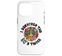 I Survived The 60s Sixties Twice 70th Birthday 60th Funny Case for iPhone 16 Pro