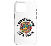 I Survived The 60s Sixties Twice 70th Birthday 60th Funny Case for iPhone 16 Pro Max