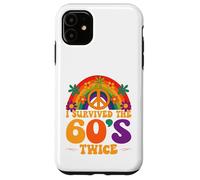 I Survived The 60s Twice Sixties 70th 70s Year Old Birthday Case for iPhone 11