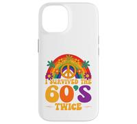 I Survived The 60s Twice Sixties 70th 70s Year Old Birthday Case for iPhone 14