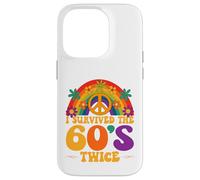 I Survived The 60s Twice Sixties 70th 70s Year Old Birthday Case for iPhone 14 Pro
