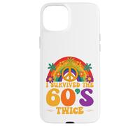 I Survived The 60s Twice Sixties 70th 70s Year Old Birthday Case for iPhone 15 Plus