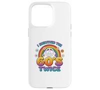 I Survived The 60s Twice Sixties 70th 70s Year Old Birthday Case for iPhone 15 Pro Max